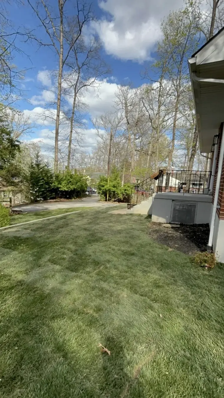 Landscaping and hardscaping work by Jamatte Landscaping in Baltimore County, Maryland